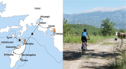 Op fietsavontuur langs historische Griekse en Turkse kusten