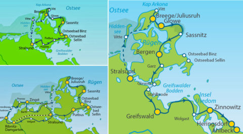 Drie meerdaagse fietsreizen langs de Duitse Oostzeekust